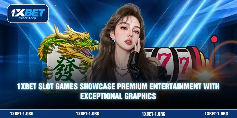 1XBET slot games showcase premium entertainment with exceptional graphics