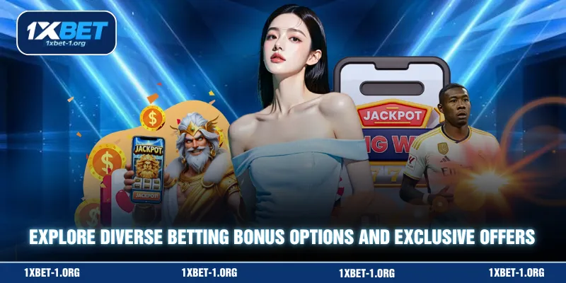 Explore diverse betting bonus options and exclusive offers