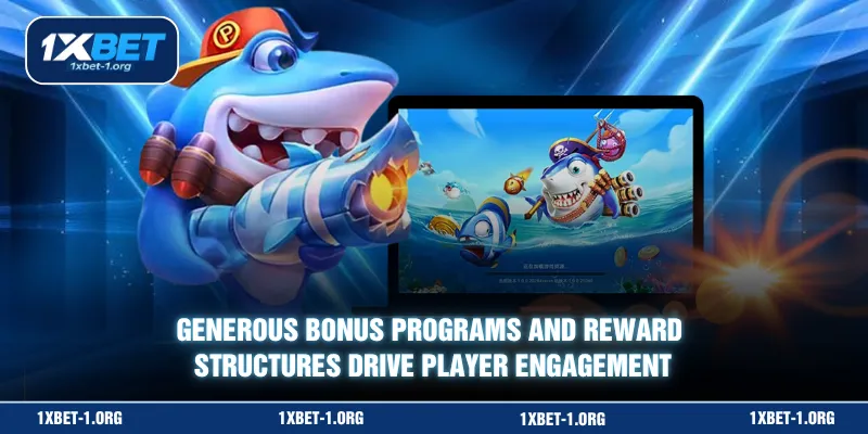 Generous bonus programs and reward structures drive player engagement