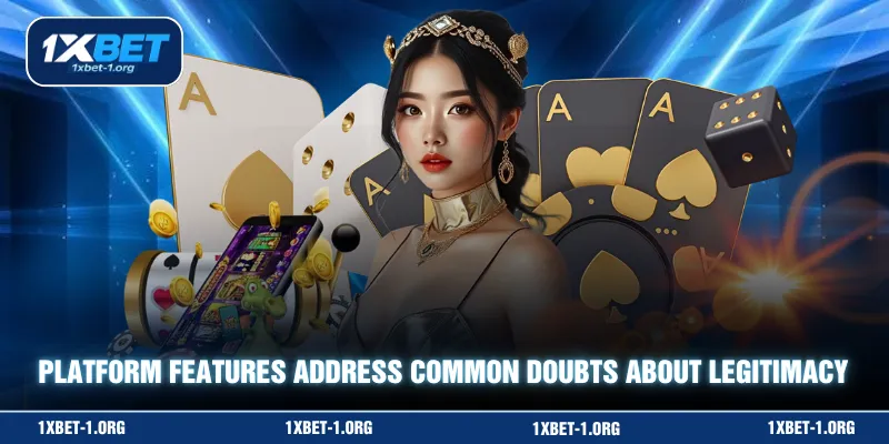 Platform features address common doubts about legitimacy
