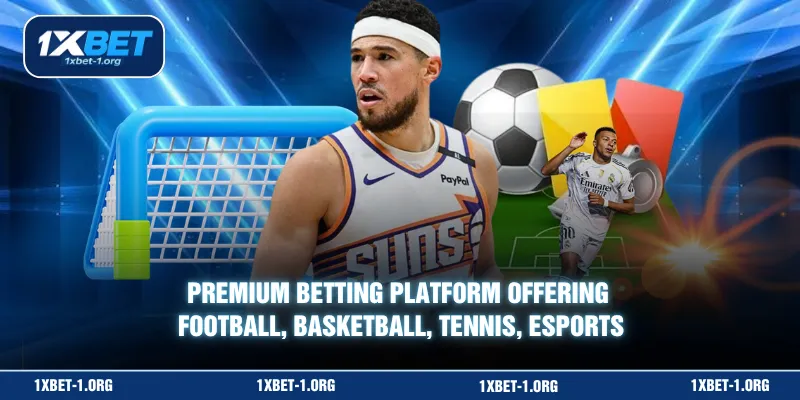 Premium betting platform offering football, basketball, tennis, esports