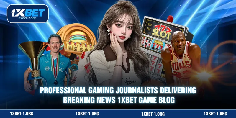 Professional gaming journalists delivering breaking news 1XBET Game Blog
